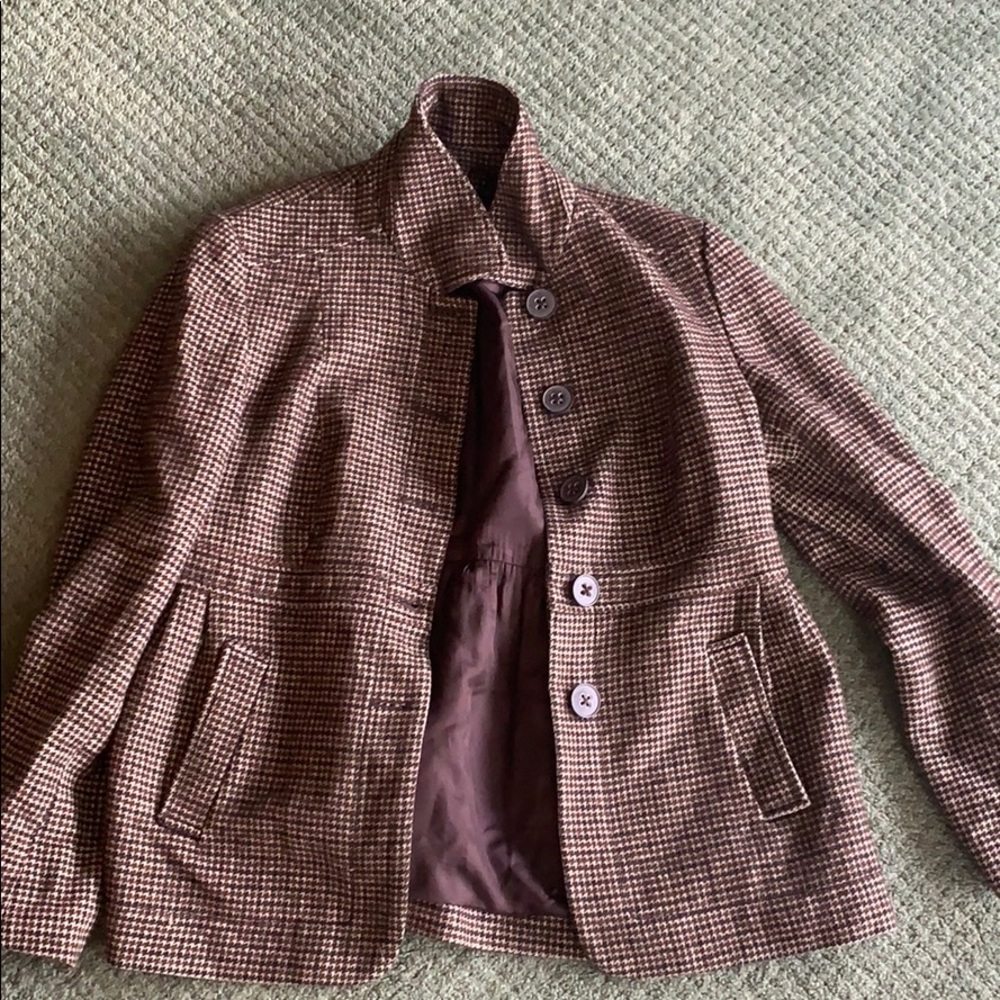 Wool tweed jacket